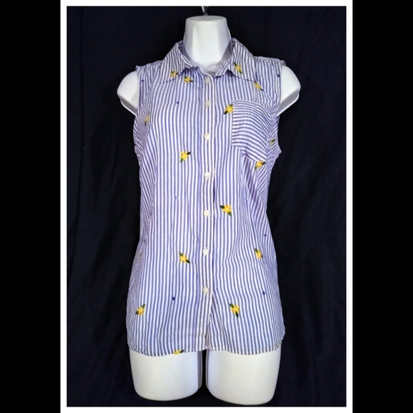 Talbots Tops - TALBOT'S sleeveless button down blouse